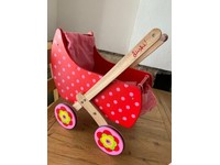 dushi wooden doll stroller